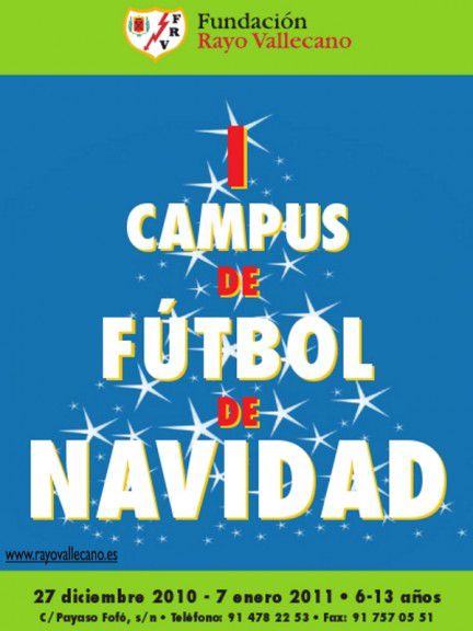 Campus de Fútbol de Navidad FRV Rayo Vallecano - Campus de Fútbol Campus de Fútbol de Navidad FRV Rayo Vallecano - Campus de Fútbol
