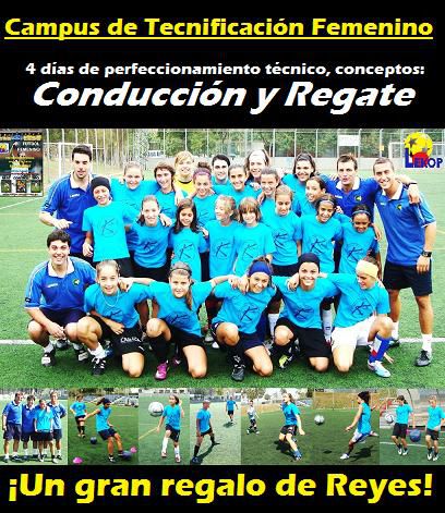 Campus Femenino en Barcelona - Campus de Fútbol Campus Femenino en Barcelona - Campus de Fútbol