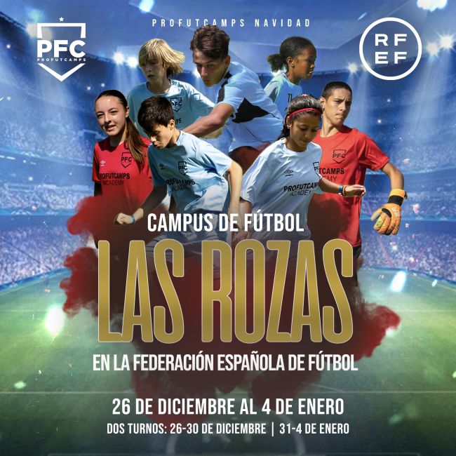 Campus de Navidad en Las Rozas (Madrid) - Campus de Fútbol